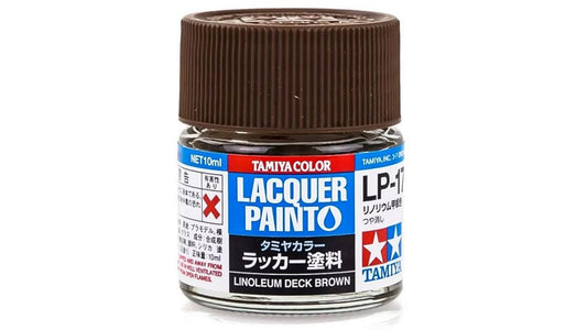 Tamiya 82117 Lacquer LP-17 Linoleum Deck Brown