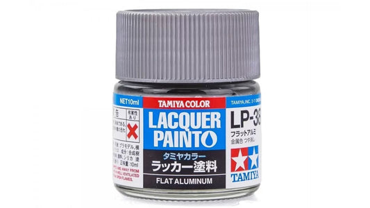 Tamiya 82138 Lacquer LP-38 Flat Aluminum