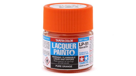 Tamiya 82151 Lacquer LP-51 Pure Orange