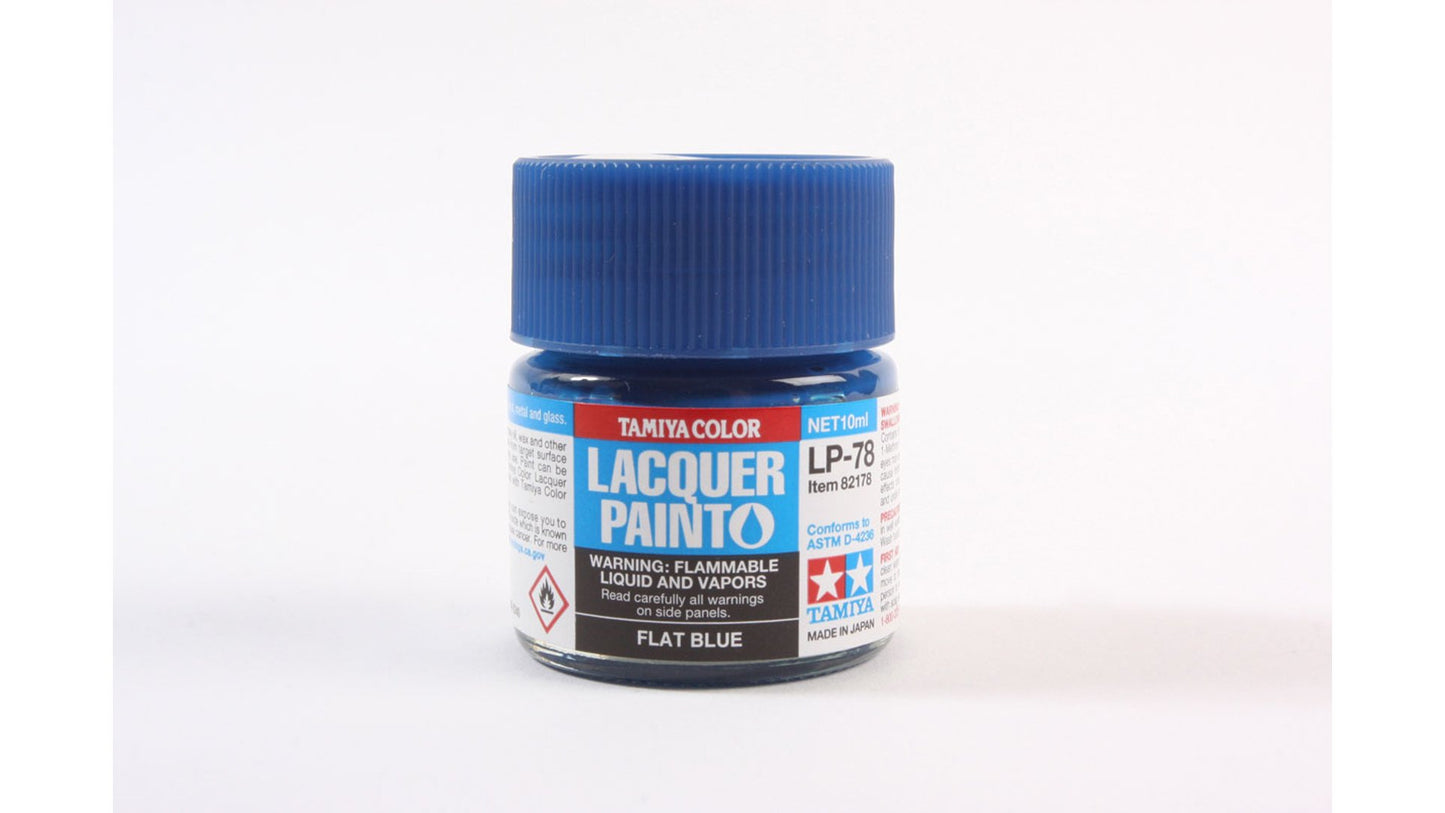 Tamiya 82178 Lacquer LP-78 Flat Blue