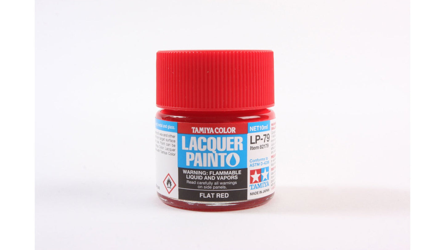 Tamiya 82179 Lacquer LP-79 Flat Red