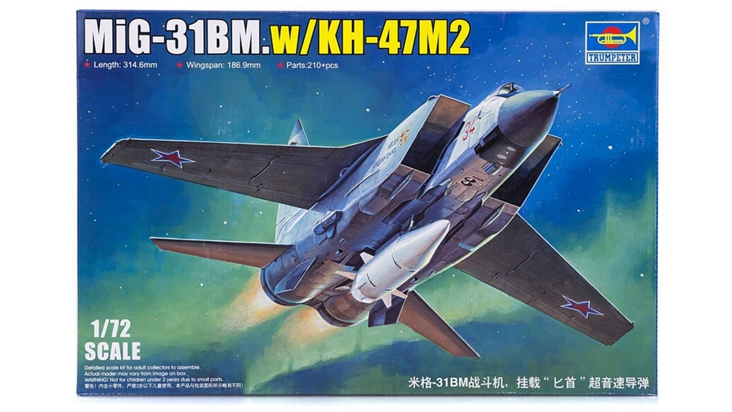 Trumpeter 01697 MiG 31BM w KH 47M2