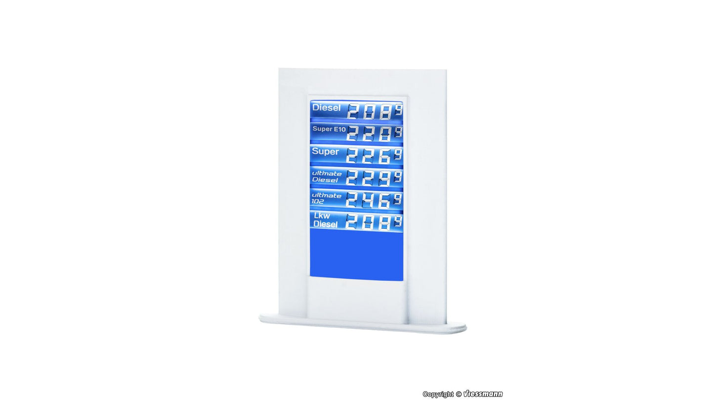 VIESSMANN VI1396 H0 ARAL Price display, two-si