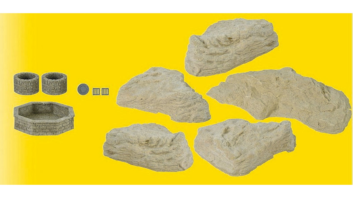Vollmer 48270 Stoneart Set market Square