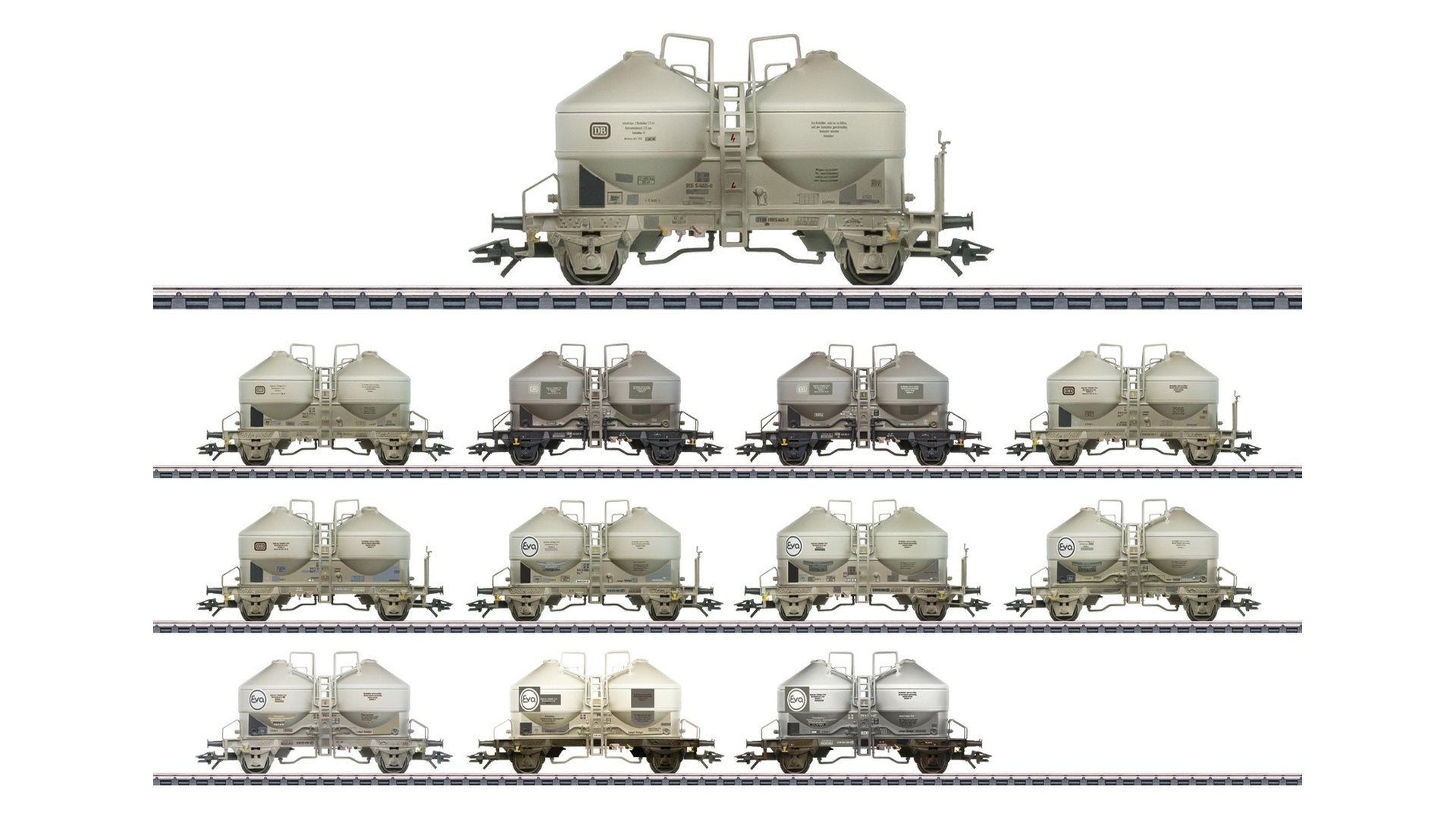 Marklin 00723 Type Ucs 908 Silo Car Display