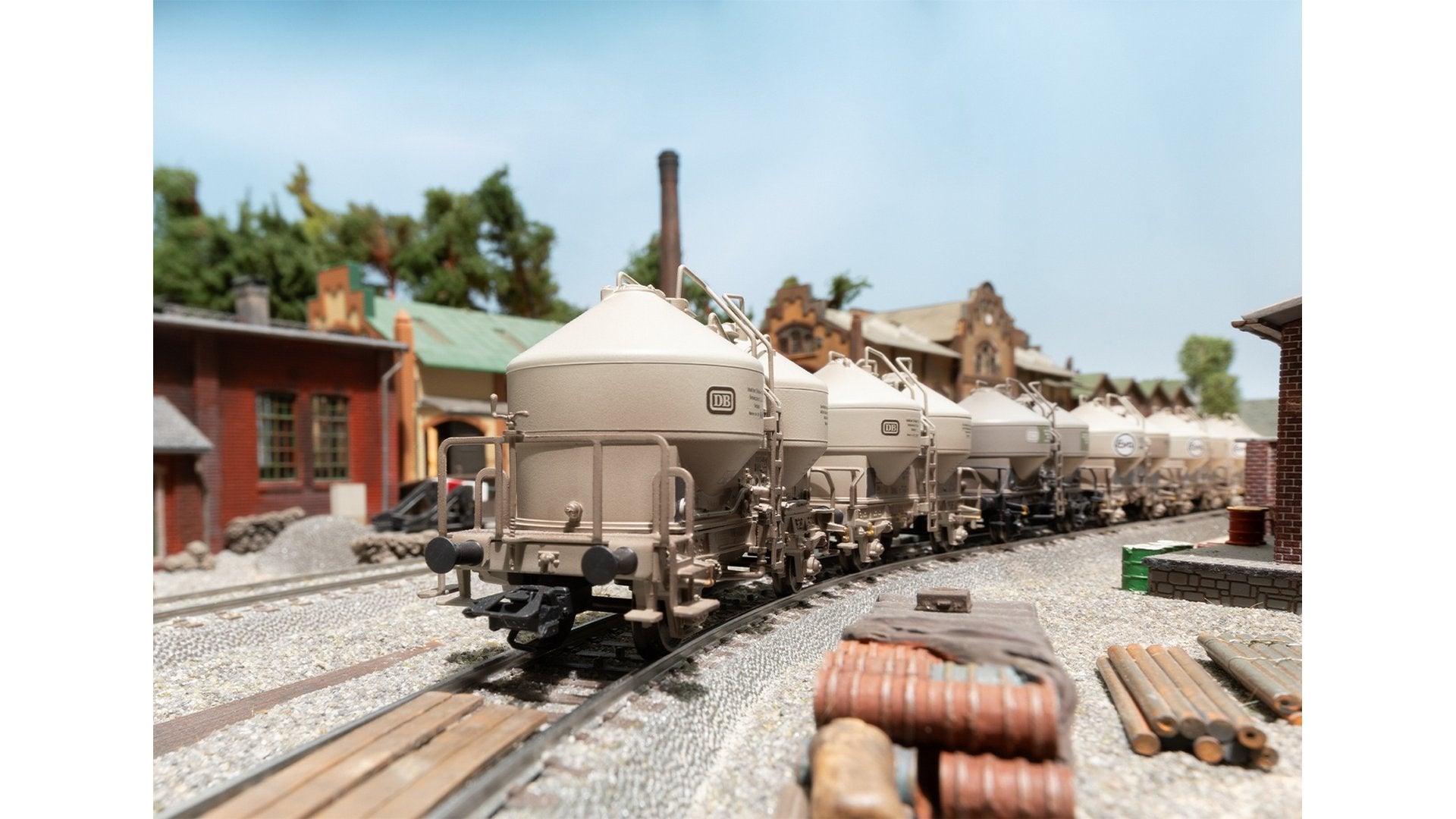 Marklin 00723 Type Ucs 908 Silo Car Display