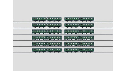 Marklin 00795 Umbauwagen Set of 12 with Display