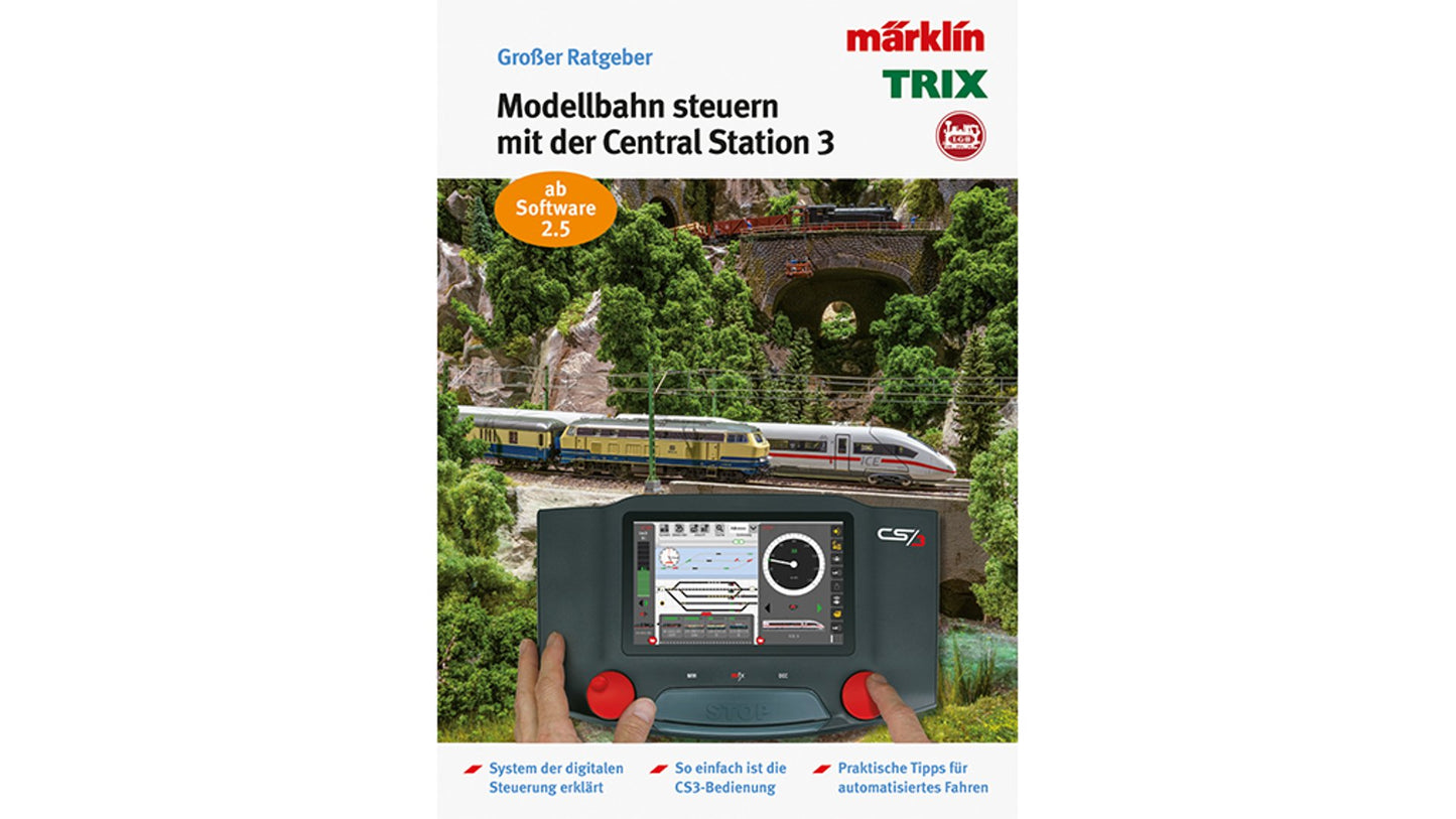 Marklin 03084 Model Railroad Manual "Digital Control with the Märklin Central Station 3"