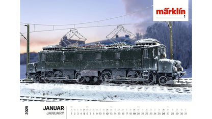 Marklin 19725 Marklin/Trix Wall Calendar 2025