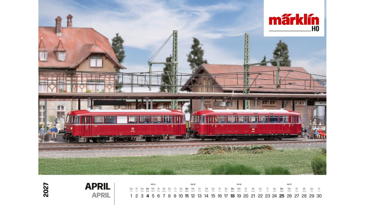 Marklin 19727 Märklin/Trix Wall Calendar for 2027