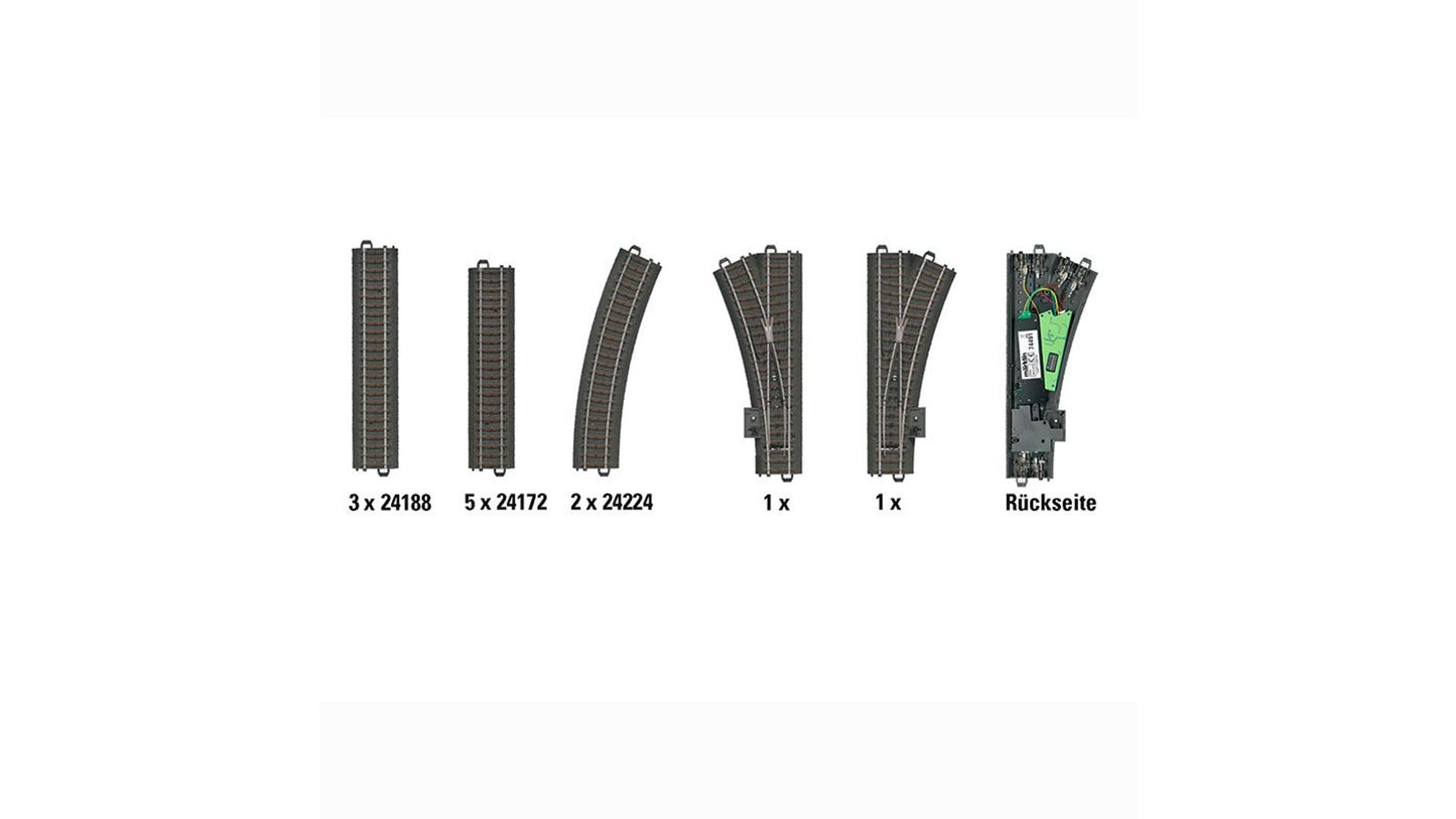 Marklin 24802 Digital C Track D2 Extension Set