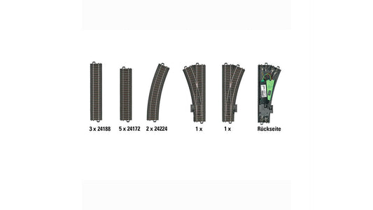 Marklin 24802 Digital C Track D2 Extension Set