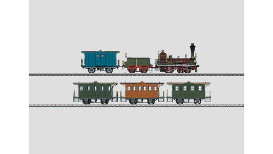 Marklin 26472 Historic Passenger Train SNB