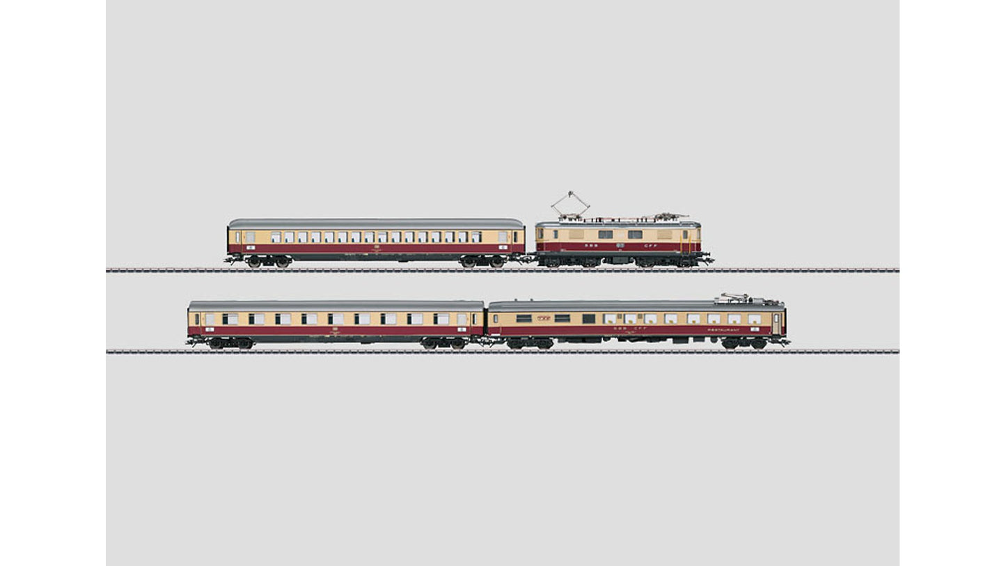 Marklin 26557 Bavaria TEE Express Train TEE-Zug Bavaria SBB