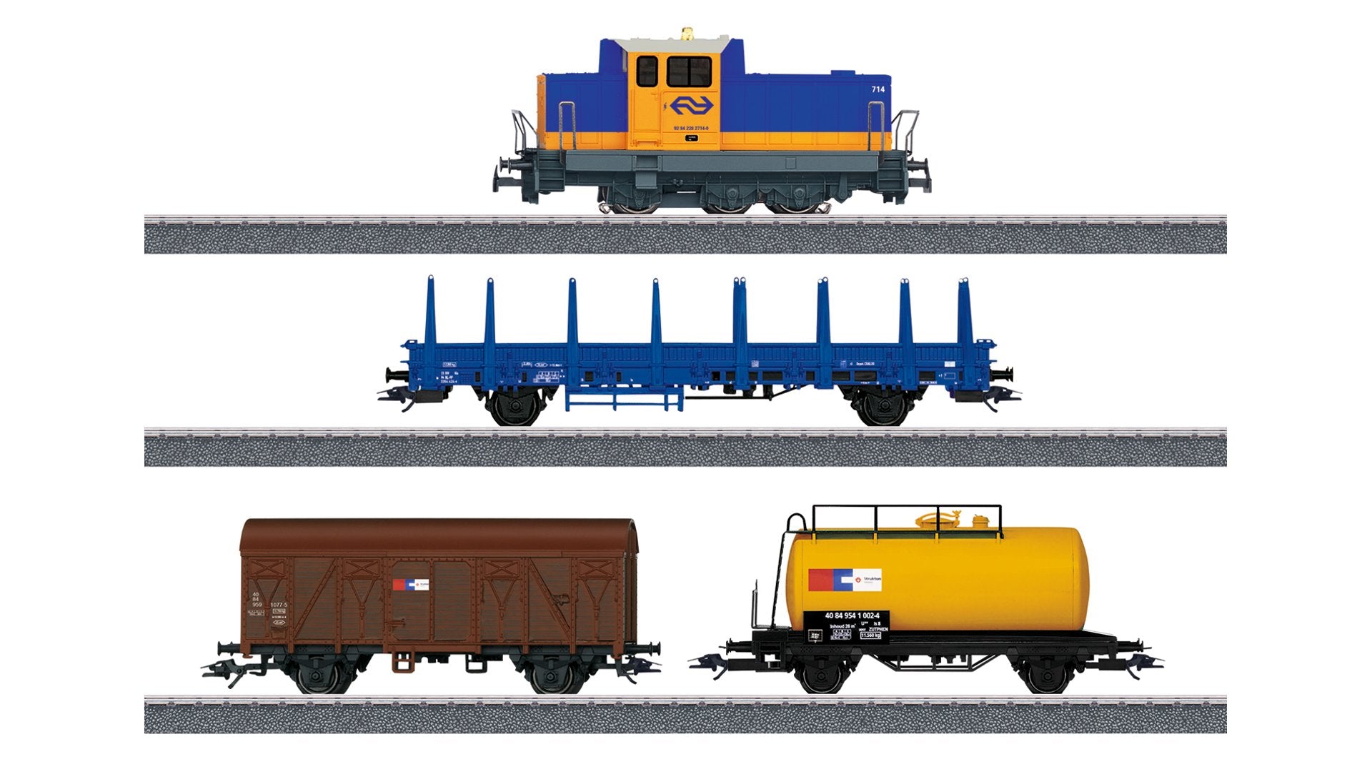 Marklin 29023 Dutch Freight Train Digital Starter Set – Micro Macro ...