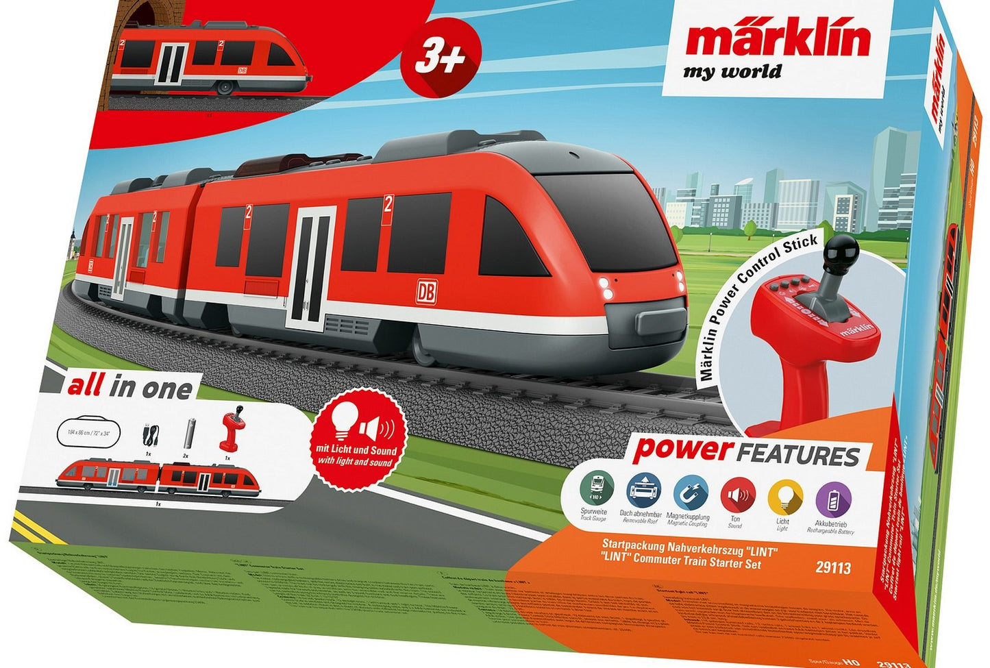 Marklin 29113 LINT Comm. Train Starter Set