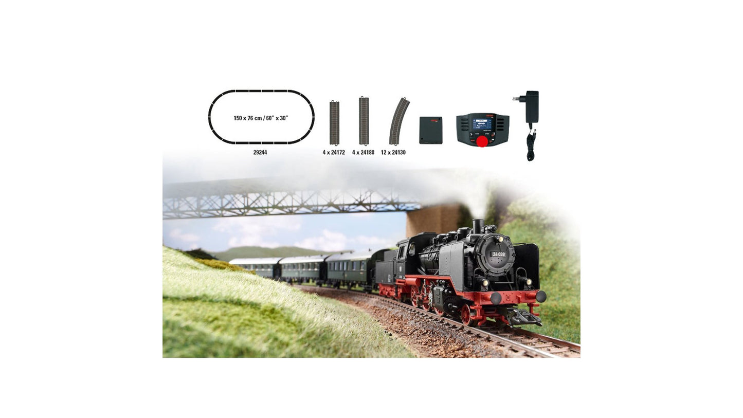 Marklin 29244 Branch Line with a Class 24 Digital Starter Set – Micro ...