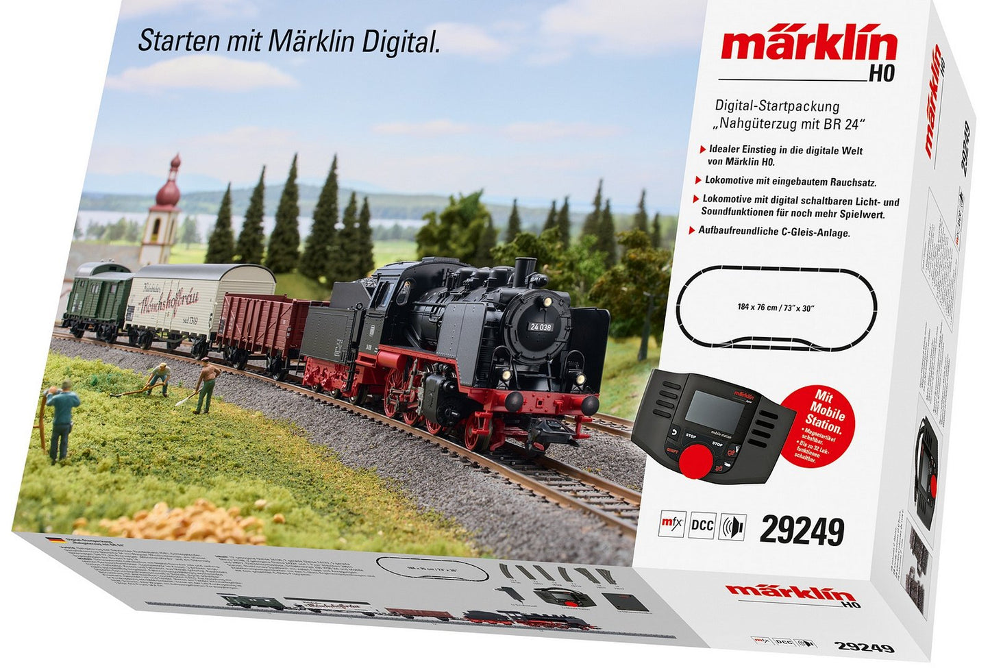 Marklin 29249 Sht. Hl. Frt. Trn. Dig. Set
