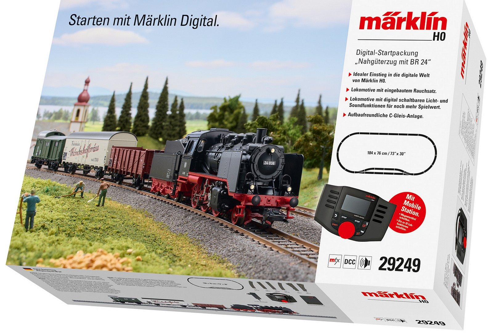 Marklin 29249 Sht. Hl. Frt. Trn. Dig. Set