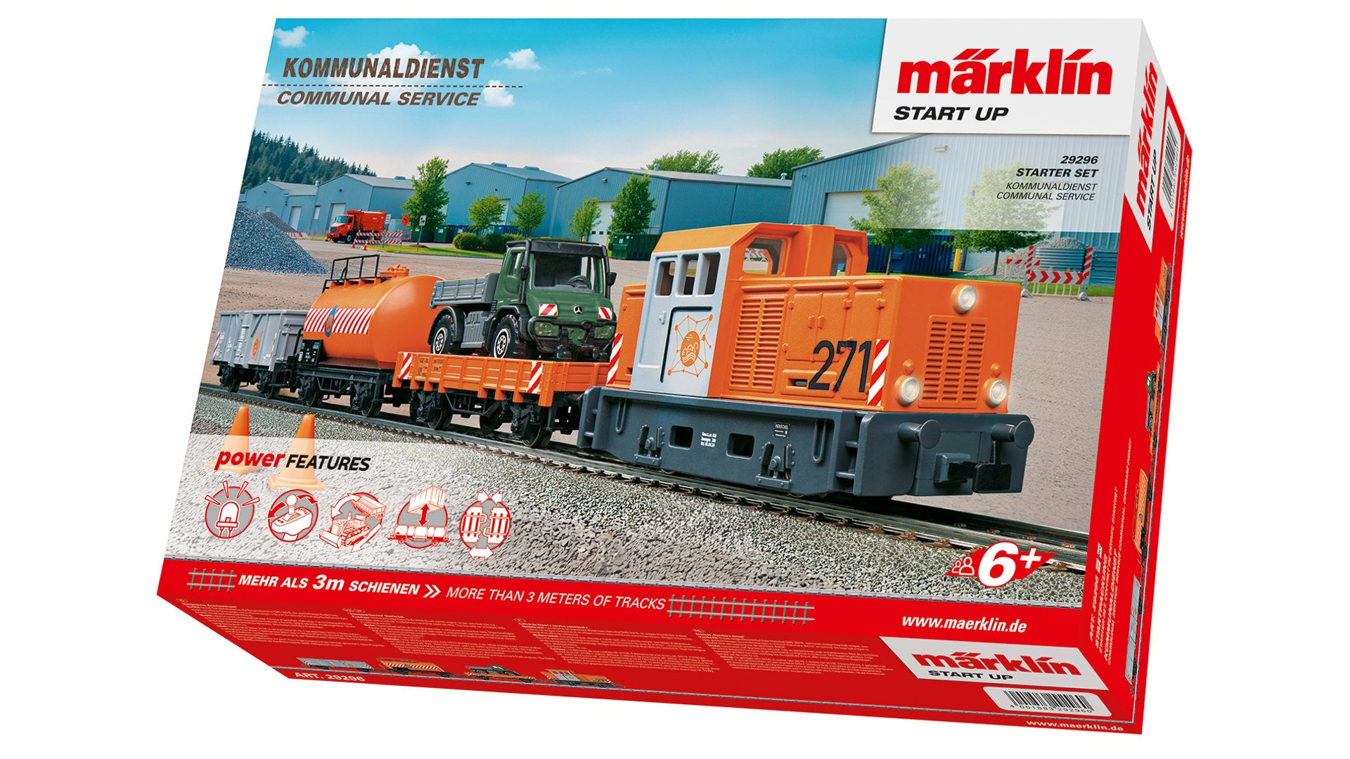 Marklin 29296 Märklin Start up - "Communal Service" Starter Set