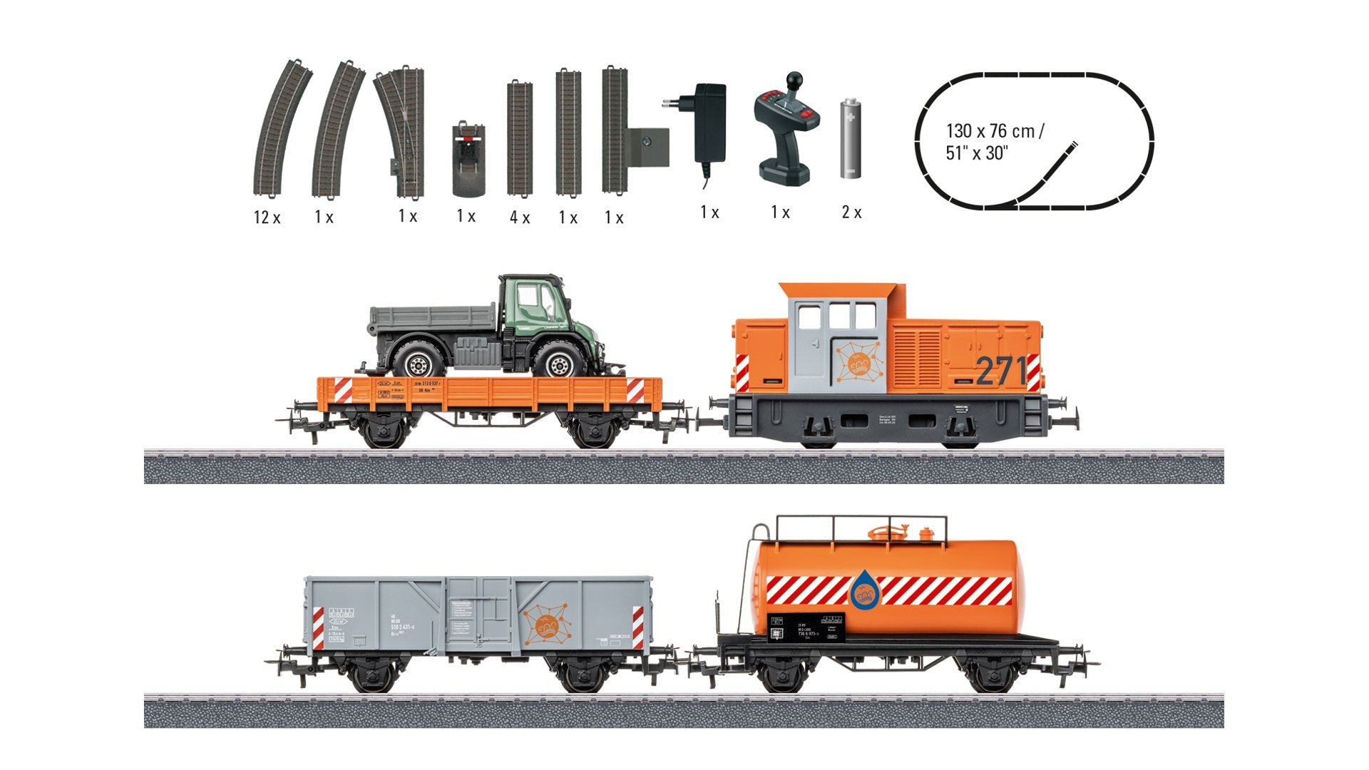 Marklin 29296 Märklin Start up - "Communal Service" Starter Set