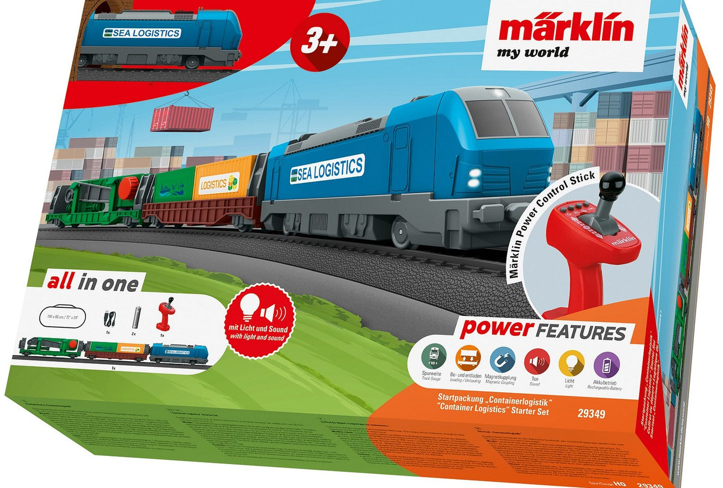 Marklin 29349 Cont. Logistics Starter Set