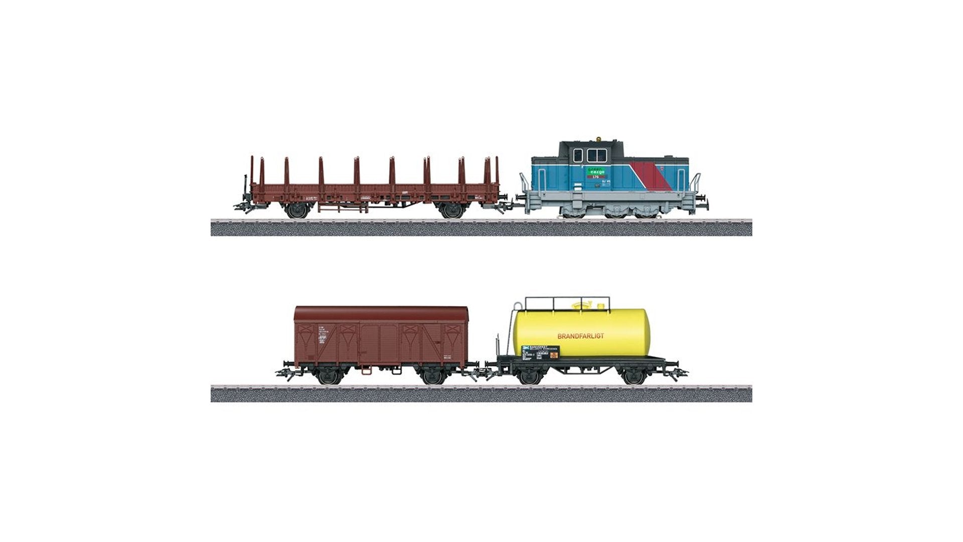 Marklin 29468 Era VI Swedish Freight Train Digital Starter