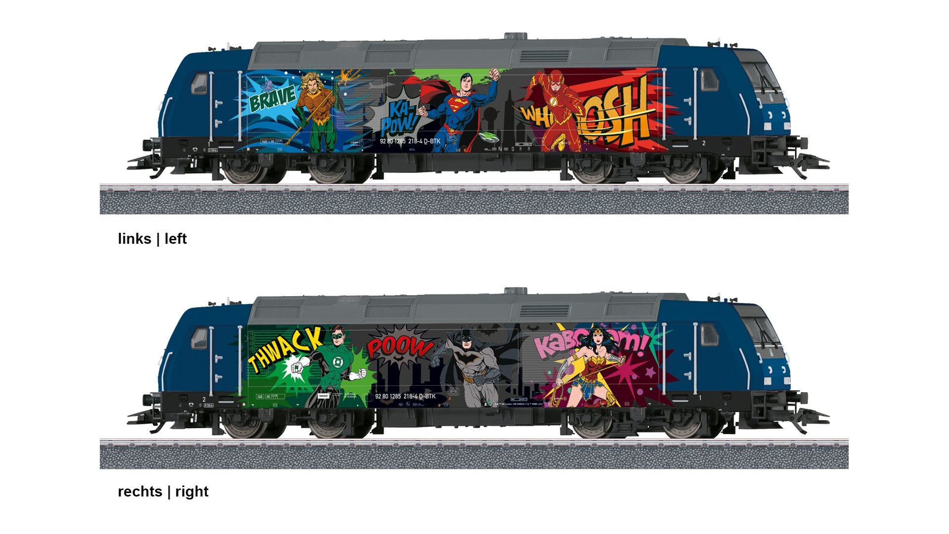 Marklin 36656 Diesel Loco BR 285 Super Heroes – Micro Macro Mundo Hobby ...