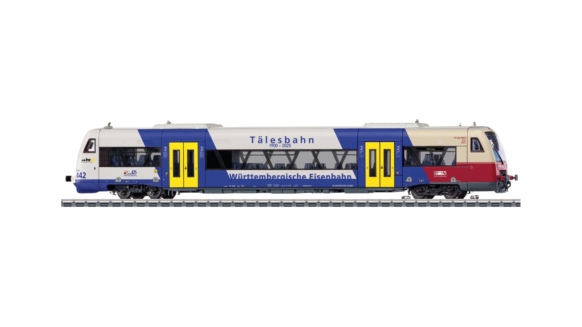 Marklin 36971 Class 650 Regio Shuttle RS1 Diesel-Powered Rail Car