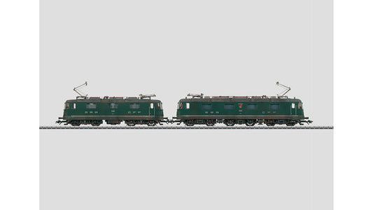 Marklin 37323 Weathered Re 10-10 Double Elec Set Re 6-6 Re 4-4 II SBB