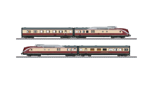 Marklin 37604 VT 115 TEE Diesel Powered Rail Car Train