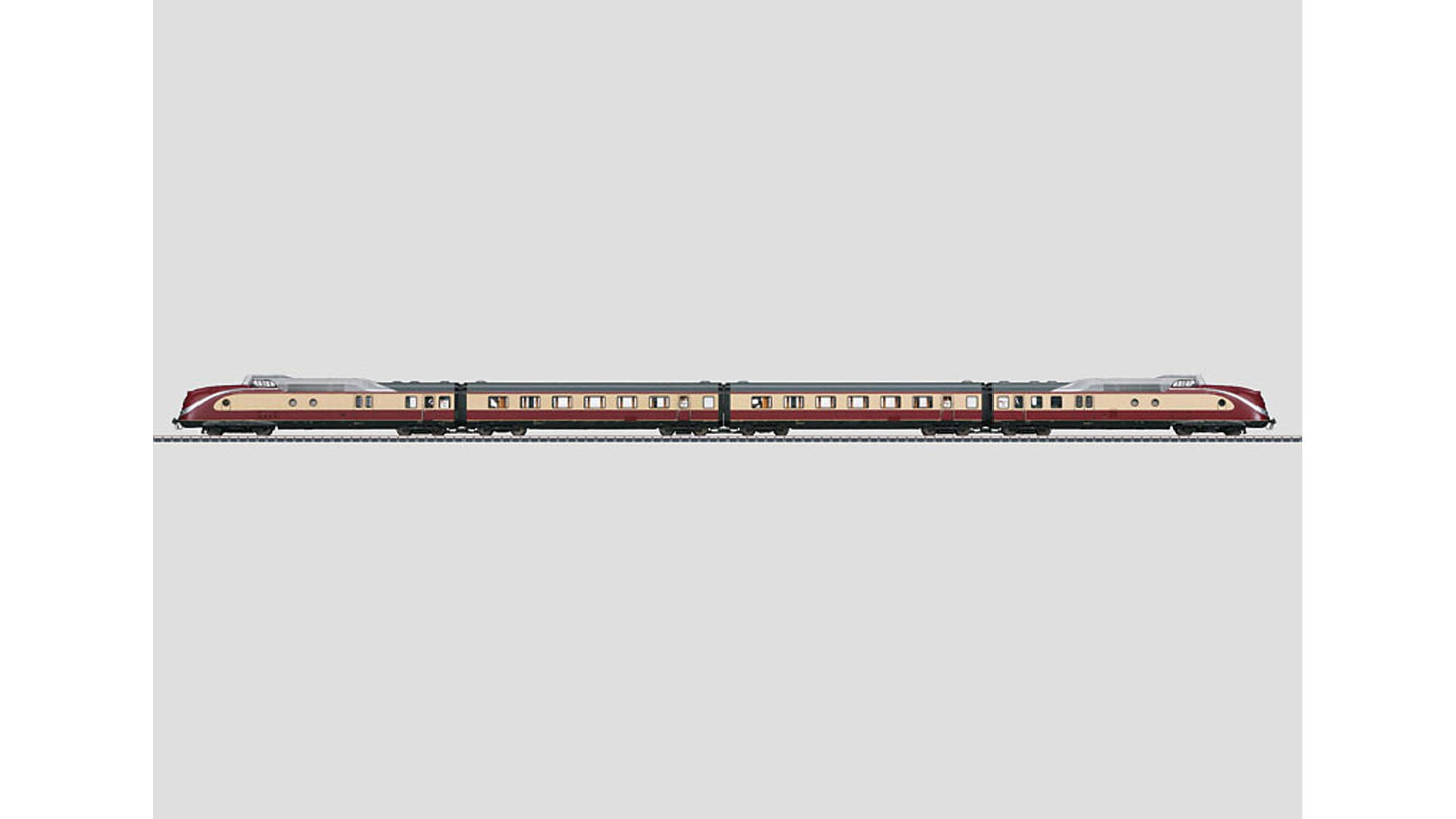 Marklin 37607 TEE Diesel Powered Rail Car Train BR 601 TEE DB