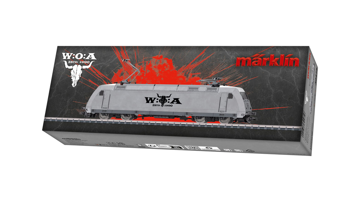 Marklin 39475 Class 101 Electric Locomotive Raw Metal Edition