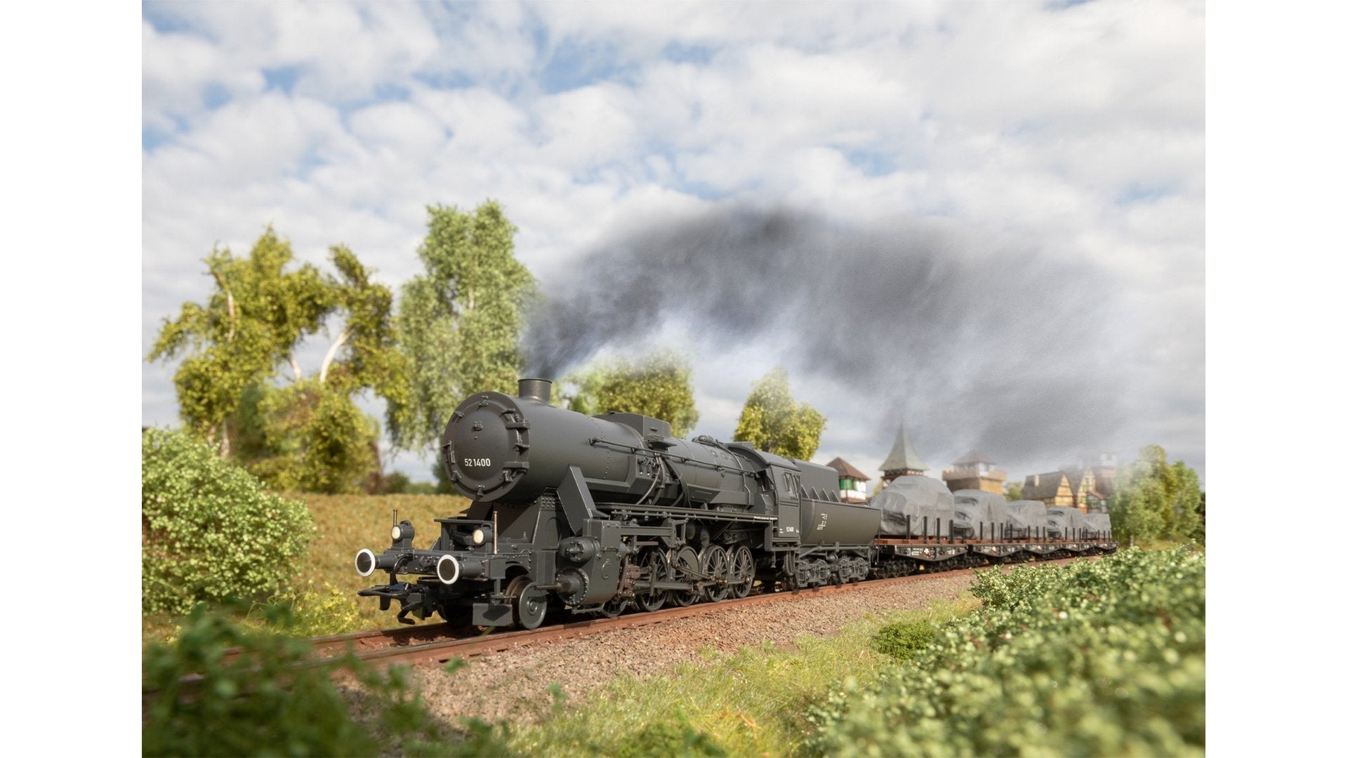 Marklin 39532 DR Cl. 52 Frt. St. w/Tub Ten