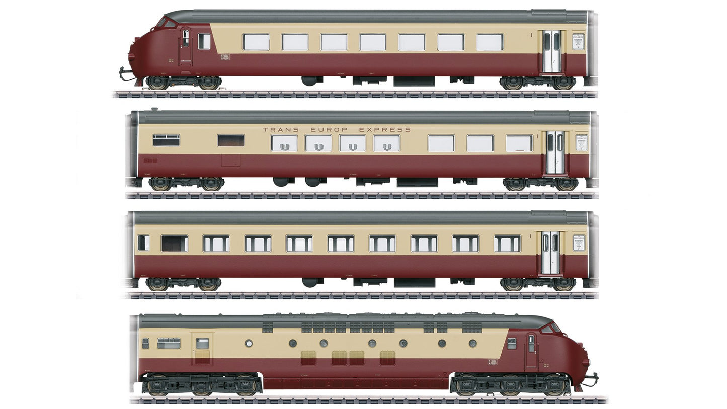 Marklin 39706 Class RAm TEE EDELWEISS Diesel Powered Railcar Train