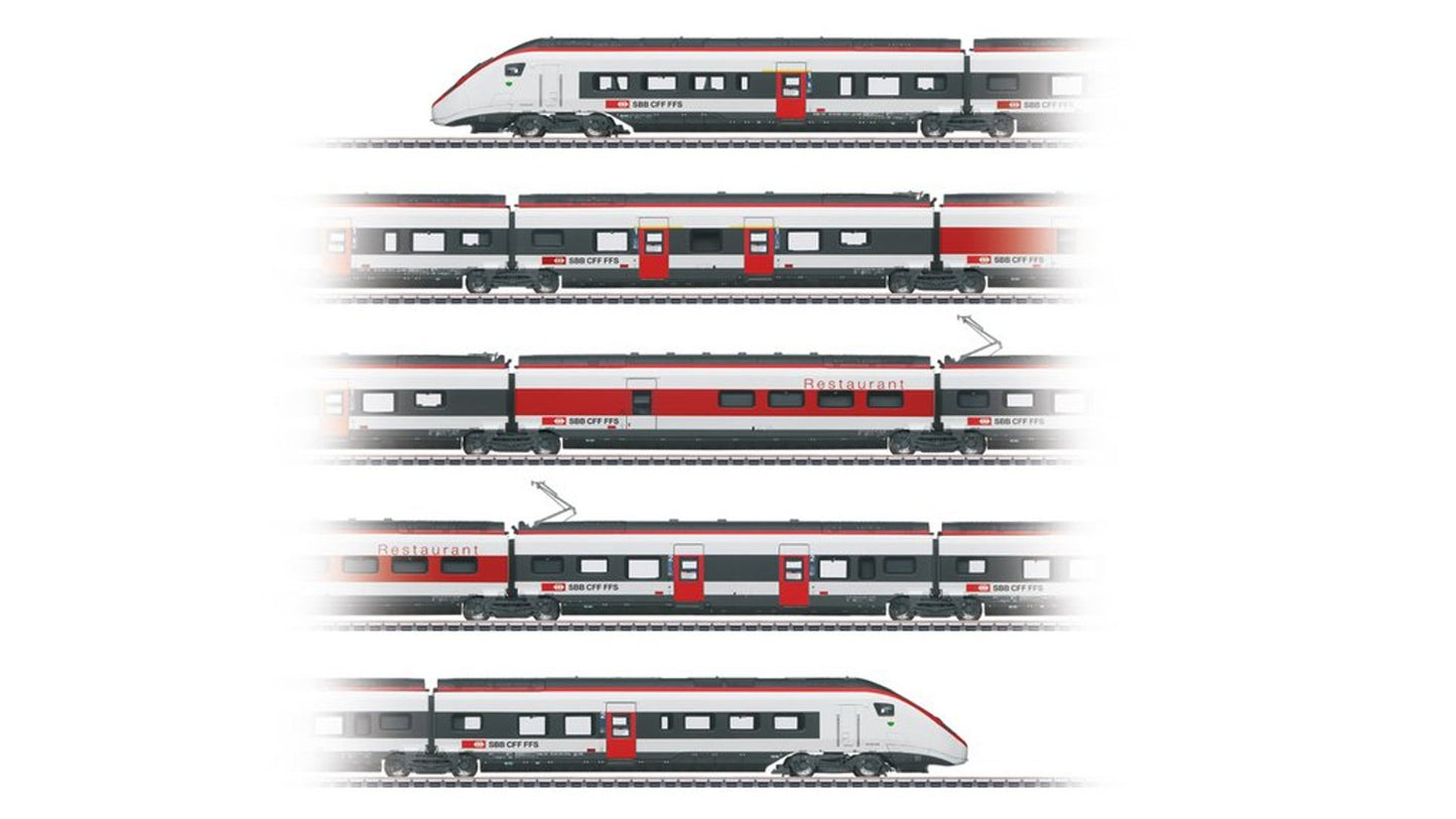 Marklin 39812 Class RABe 501 Giruno High-Speed Rail Car Train