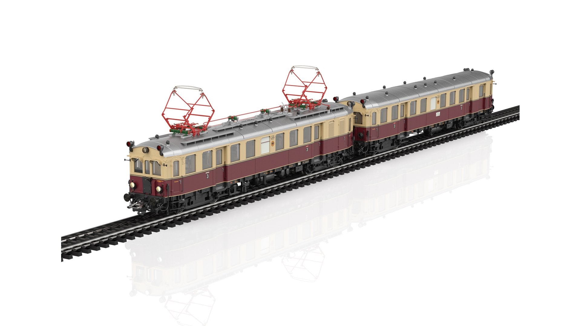 Marklin 39852 Class elT Rail Car 1126 with class elS control car 2126