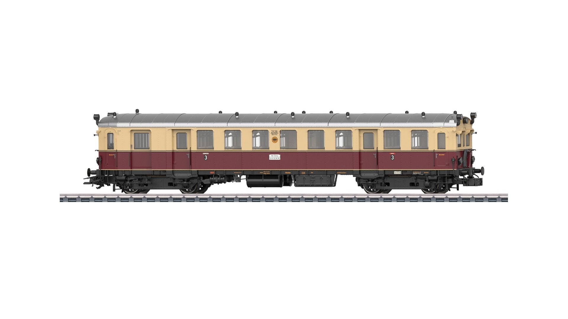 Marklin 39852 Class elT Rail Car 1126 with class elS control car 2126