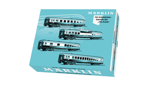Marklin 40852 TEE Rheingold "Tin-Plate" Car Set