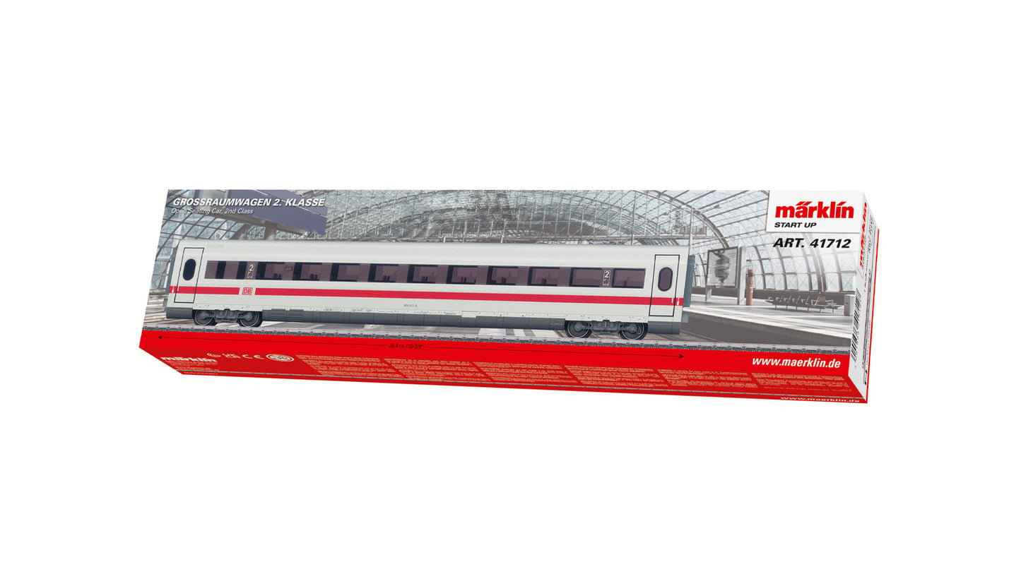 Marklin 41712 Märklin Start up - Open Seating Car, 2nd Class, for ICE 2