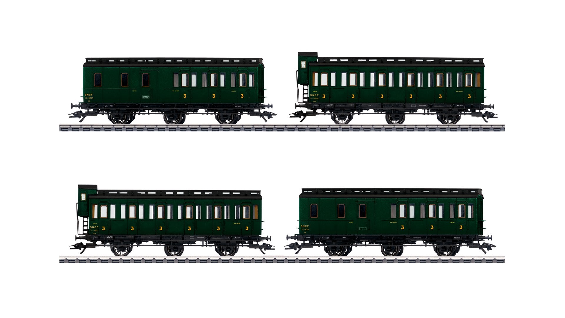 Marklin 42042 Compartment Car Set