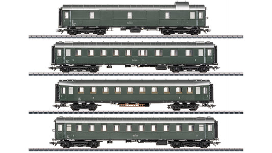 Marklin 42525 Passenger Car Set for Steam Locomotive 12.11