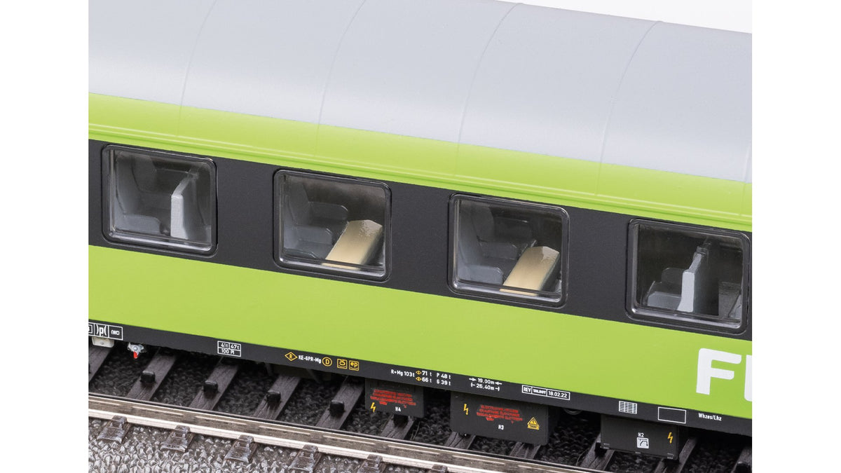 Marklin 42957 Car Set 1, Flixtrain, Era VI
