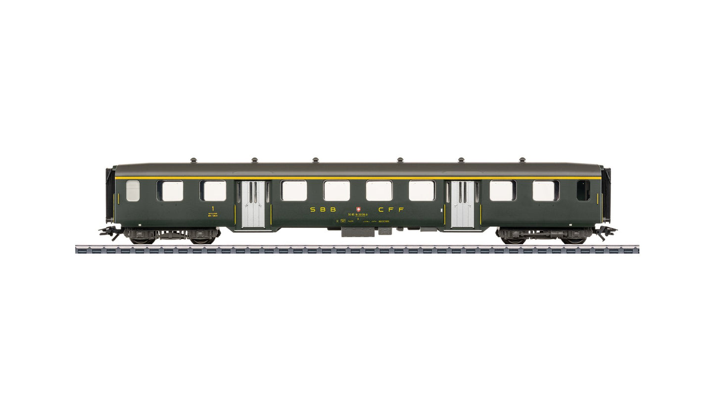 Marklin 43363 Lightweight Steel Passenger Car, 1st Class