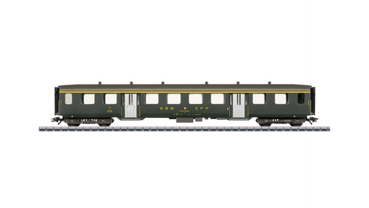 Marklin 43363 Lightweight Steel Passenger Car, 1st Class