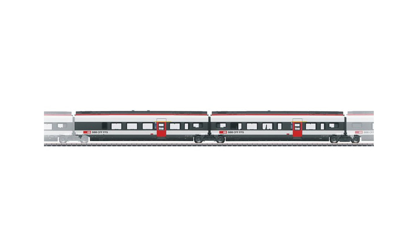 Marklin 43453 Add-On Car Set 3 for the Class RABe 501 022 Giruno