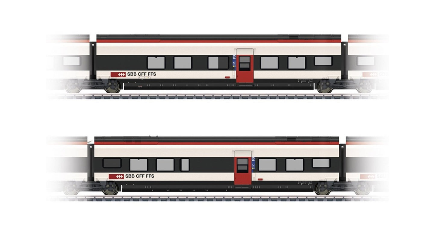 Marklin 43461 Add On Car Set 1 for the Class RABe 501 Giruno