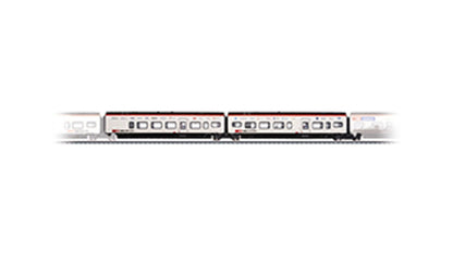 Marklin 43466 Add On Car Set 1 for the SBB Class RABe 501 Giruno