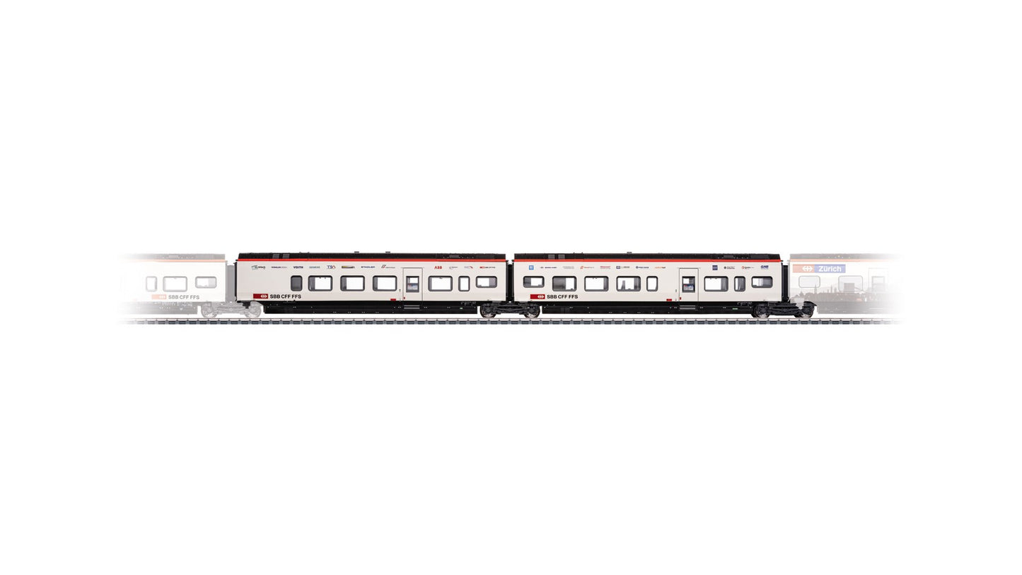 Marklin 43467 Add On Car Set 2 for the SBB Class RABe 501 Giruno