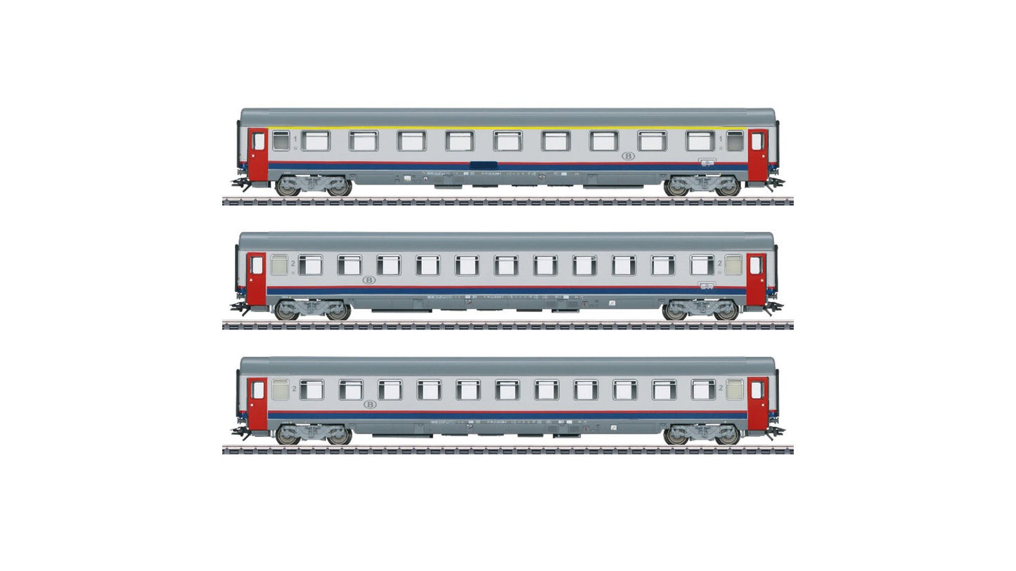 Marklin 43523 EC 90 Vauban Express Train Passenger Car Set